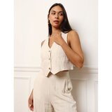 La Modeuse Topi & Bluze 74237_P175674 Bež | Shoptok.si