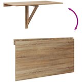  Sklopivi zidni stolić boja hrasta 100 x 60 cm | shoptok.hr