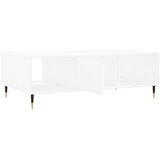  Stolić za kavu bijeli 104 x 60 x 35 cm od konstruiranog drva | shoptok.hr