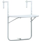  Viseći balkonski stol bijeli 60 x 64 x 83 5 cm plastični | shoptok.hr