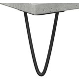 vidaXL Kopalniška omarica betonsko siva 58x33x60 cm inženirski les | Shoptok.si