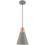  Siva viseča svetilka s kovinskim senčilom ø 22 cm Gianni – Cene