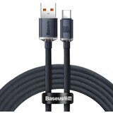 Baseus kabel USB A-C 2m 100W PD Crystal shine črn CAJY000501 | Shoptok.si