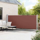  Uvlačiva bočna tenda za terasu 600 x 160 cm smeđa | Eponuda.ba