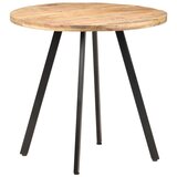  Blagovaonski stol 80 cm od grubog drva manga | shoptok.hr