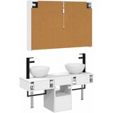  Set ormarića za kupaonicu 4 kom. Bijela Konstruirano drvo | shoptok.hr
