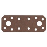 Alberts Ploščati priključek Duravis® (Do x Š x De: 96 x 35 x 2 mm, Rjava) Cene