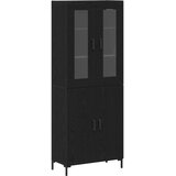  Highboard 2 kom. Crni hrast 69,5 x 34 x 180 cm | shoptok.hr