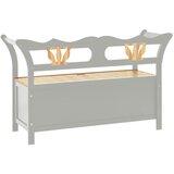  Klupa siva 107 x 45 x 75,5 cm od masivne jelovine | Eponuda.ba