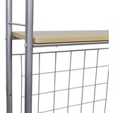 vidaXL Zložljiv jedilni bar set z 2 stoloma | Shoptok.si