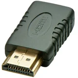 41208 HDMI adapter [1x moški konektor HDMI - 1x ženski konektor mini HDMI] črna, (20429954)
