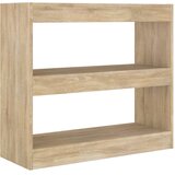Ormarić za knjige / sobna pregrada boja hrasta 80x30x72 cm | Eponuda.com