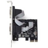  2 serial port PCI-Express add-on card, with extra low-profile bracket Cijene