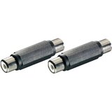 SpeaKa Professional Audio adapter, ženski činč konektor/ženski činč konektor, 2 komada Cijene