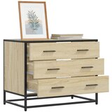 vidaXL Ormar s ladicama sonoma hrast 70x41x56 cm izrađeno drvo Cijene