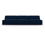 Micadoni Home Temno modra žametna sedežna garnitura 240 cm Jodie – | Shoptok.si