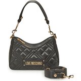 Love Moschino LAMINATED QUILTED BAG JC4152 Crna | shoptok.hr