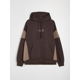 Sinsay Comfort fit hoodie s kontrastnim panelima Slike