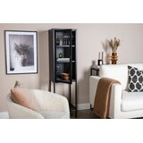 Venture Home vitrina Misha 40,5 × 35 × 150 cm, crna | shoptok.hr