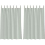 Voile zavjese s petljama 2 kom svijetlo sive 140x175 cm | shoptok.hr