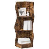  Kutna polica Dimljeni hrast 34 x 33 x 102 cm Konstruirano drvo | shoptok.hr