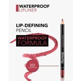 Flormar Waterproof Lipliner vodoodporni svinčnik za ustnice odtenek 203 Subdued Pink 1,14 g | Shoptok.si