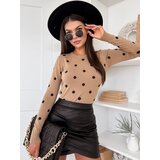 DStreet ATHENA women's sweater, camel | shoptok.hr