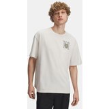 Under Armour Men's T-shirt UA M HWT OS Hoops Courtside-WHT - Men's | shoptok.hr