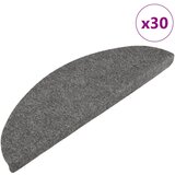 vidaXL Samoljepljivi otirači za stepenice 30 kom sivi 56 x 17 x 3 cm | shoptok.hr