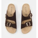 Sinsay Kožne natikače s dva antilop remena | shoptok.hr