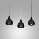  Crni luster na sajli AKTAN 3xE27/60W/230V | Eponuda.com
