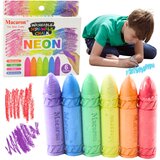 Neon Colored Chalk Blackboard Sidewalk Chalk Set of 6 | shoptok.hr