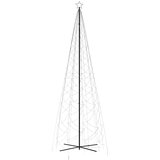  Stožasto božićno drvce hladno bijelo 1400 LED žarulja 160x500cm | shoptok.hr