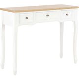 3 280044 Dressing Console Table with Drawers White Cijene