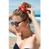 Dewberry 78581 Ethnic Patterned Bandana-RED | shoptok.hr