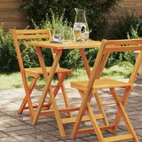  Stol za vrt Prirodna 60 x 60 x 72 cm Čvrsto drvo akacije | shoptok.hr