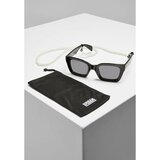 Urban Classics sunglasses poros with chain black/black one size Cene