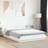  Okvir za krevet bijela 140x190 cm konstruirano drvo | shoptok.hr