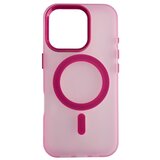  silikonska futrola magsafe fluro color iphone 16 pro max roze | Eponuda.com