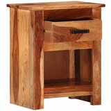 vidaXL Noćni ormarić od masivnog drva šišama 40 x 30 x 50 cm | shoptok.hr