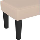  Klupa boja cappuccina 70 x 30 x 30 cm od umjetne kože | Eponuda.com