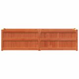  Vrtna sadilica voštano smeđe boje 180 x 50 x 50 cm od borovine | shoptok.hr