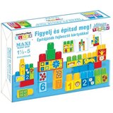 Mađarski proizvođač Igraj in se uči!: Opazuj in zgradi! Gradbena igrača z razvojnimi kartami V MADŽARŠČINI - D-Toys Cene
