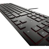 Cherry KC 6000 Slim tipkovnica, USB, crna | shoptok.hr