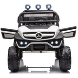 Lean Toys Otroško vozilo Mercedes Unimog S 12V 4x4 bela lak lea | Shoptok.si