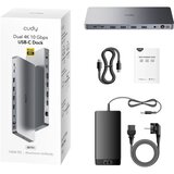 Cudy Docking station CS700 13 in 1 10Gbps USB-C Dual 4K | Eponuda.com