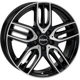 RIAL A18 5x112 ET40 7,5x18 M14-E črna spredaj polirana 66,5 (Audi, Infinity QX30, MB A-Klasse, B-Kla | Shoptok.si