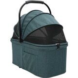 vidaXL Zložljiva otroška voziček Prilagodljiva Zelena 78 x 54 x 101 cm | Shoptok.si