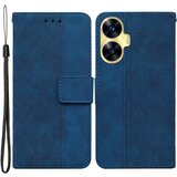 INORCO Za Realme C55 torbica za telefon s stojalom za denarnico, PU usnjena prevleka z vtisnjenim vzorcem, (22035951) Cene