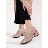 GOODIN Beige high-heeled shoes Cijene